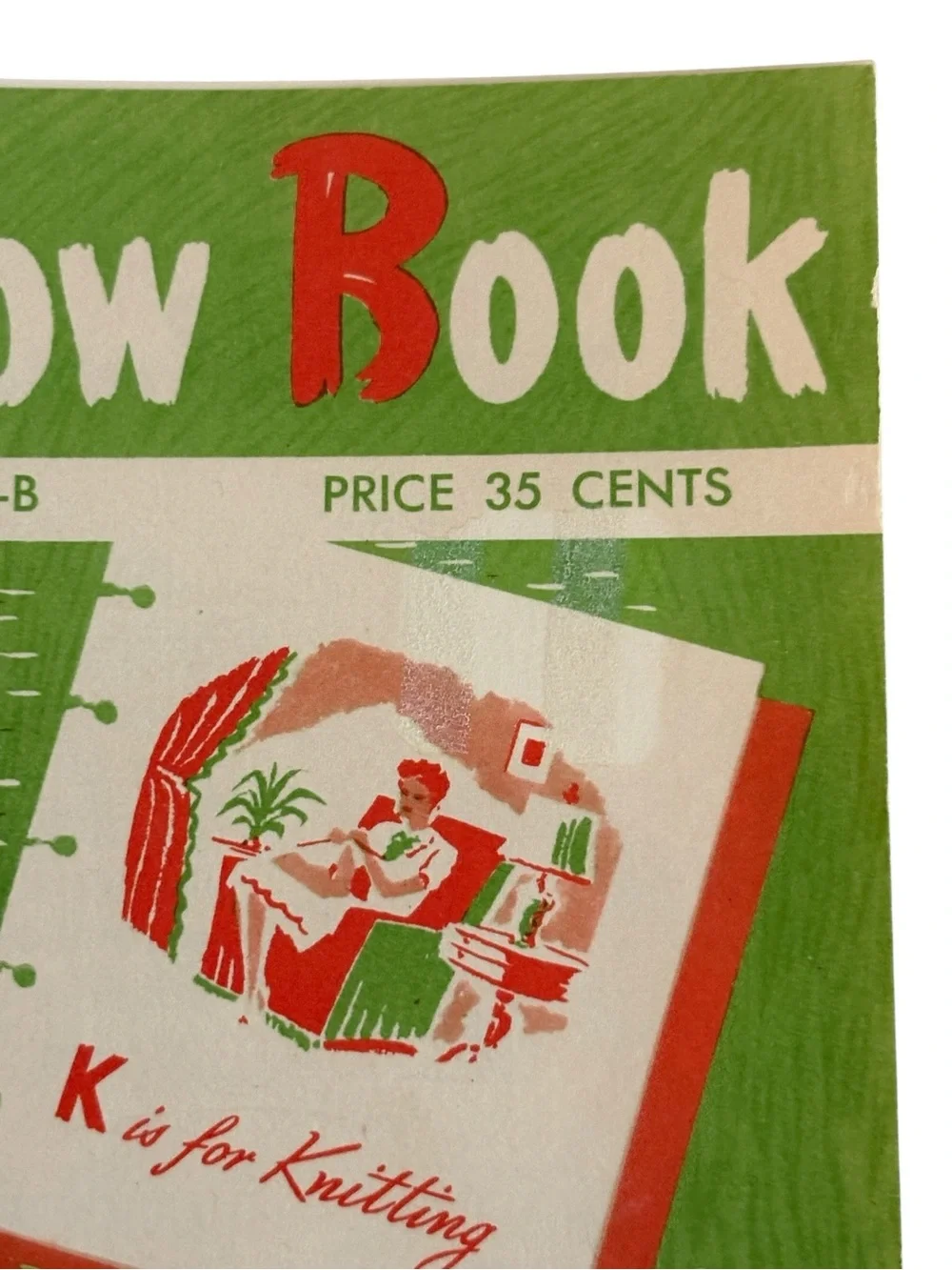 Vintage 1959 Coats & Clark's Learn How Book Crochet Knitting Tatting Embroidery